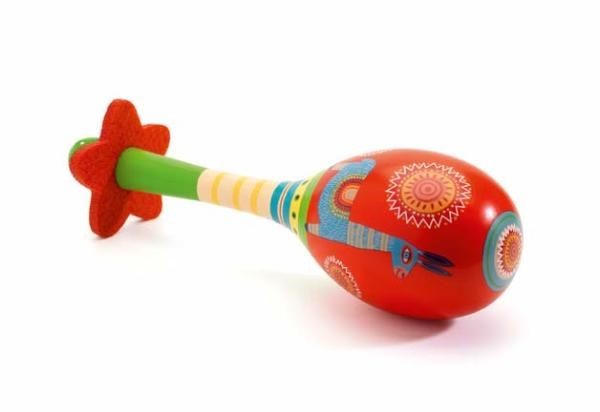 

Djeco drewniany Marakas grzechotka 12M+ 6008