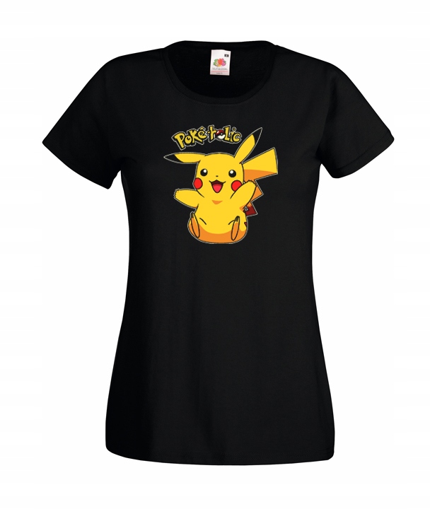 

XXL Koszulka Damska Pokemony Pikachu Pika Wzory