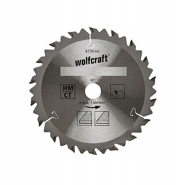 

Wolfcraft Piła Tarczowa Tarcza 180x20x2,4 6734000