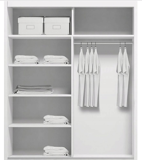 PRZESUWNA SZAFA A17 / KOLORY / 125x245 cm Marka Inny producent