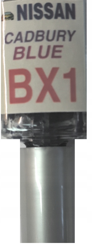 NISSAN BX1 CADBURY BLUE LAKIER SAMOCHODOWY ZAPRAWKA DO RYS 10 ML ARA