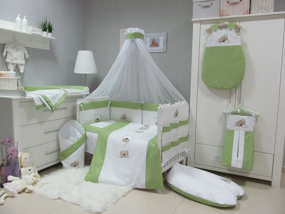 SAVEA Przybornik do Łóżeczka Organizer Miś 60x60 Marka Savea