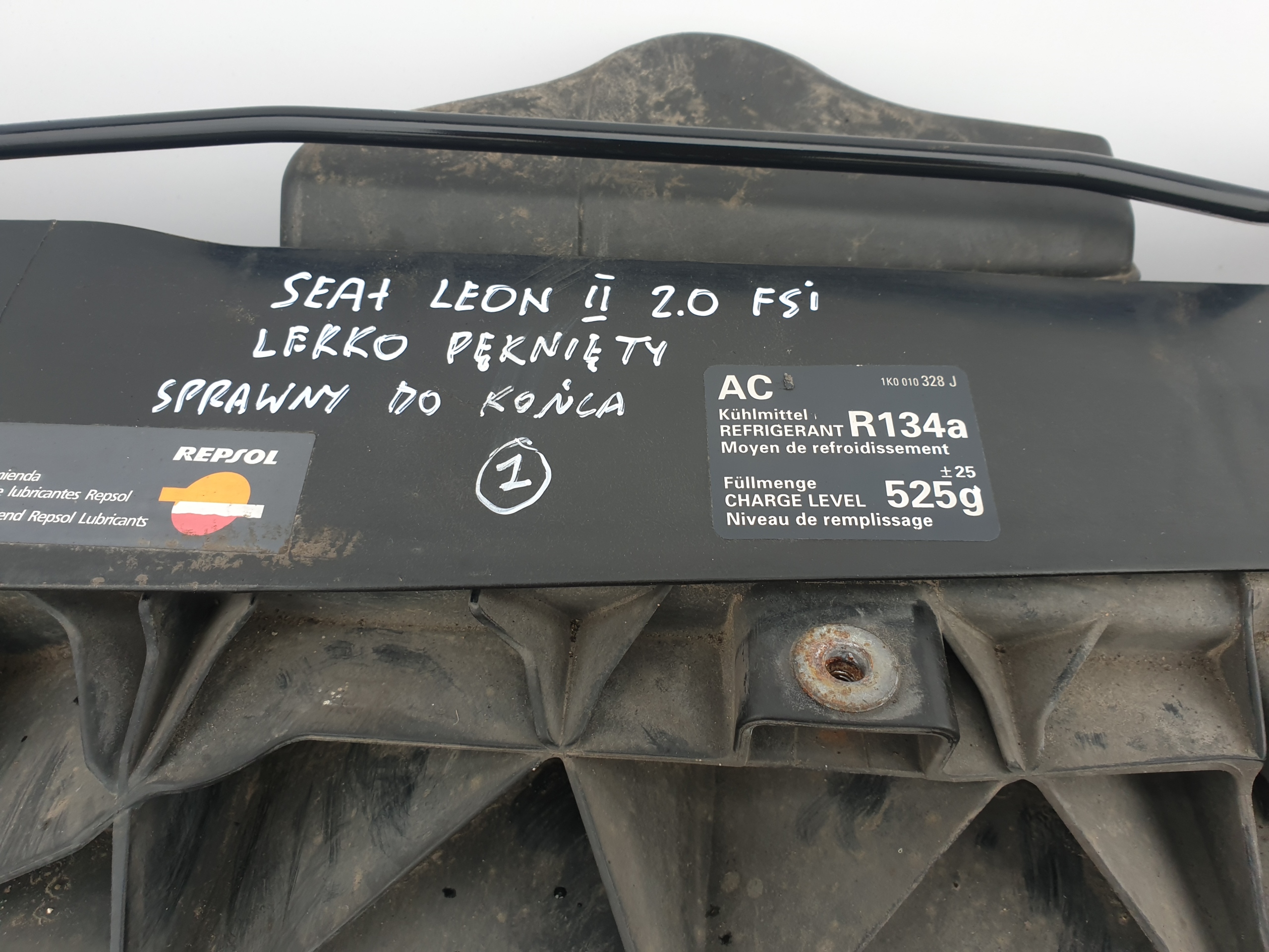 Seat Leon II 2.0 FSI PRZEDNI PAS CHŁODNICE KOMPLET Producent części Inny