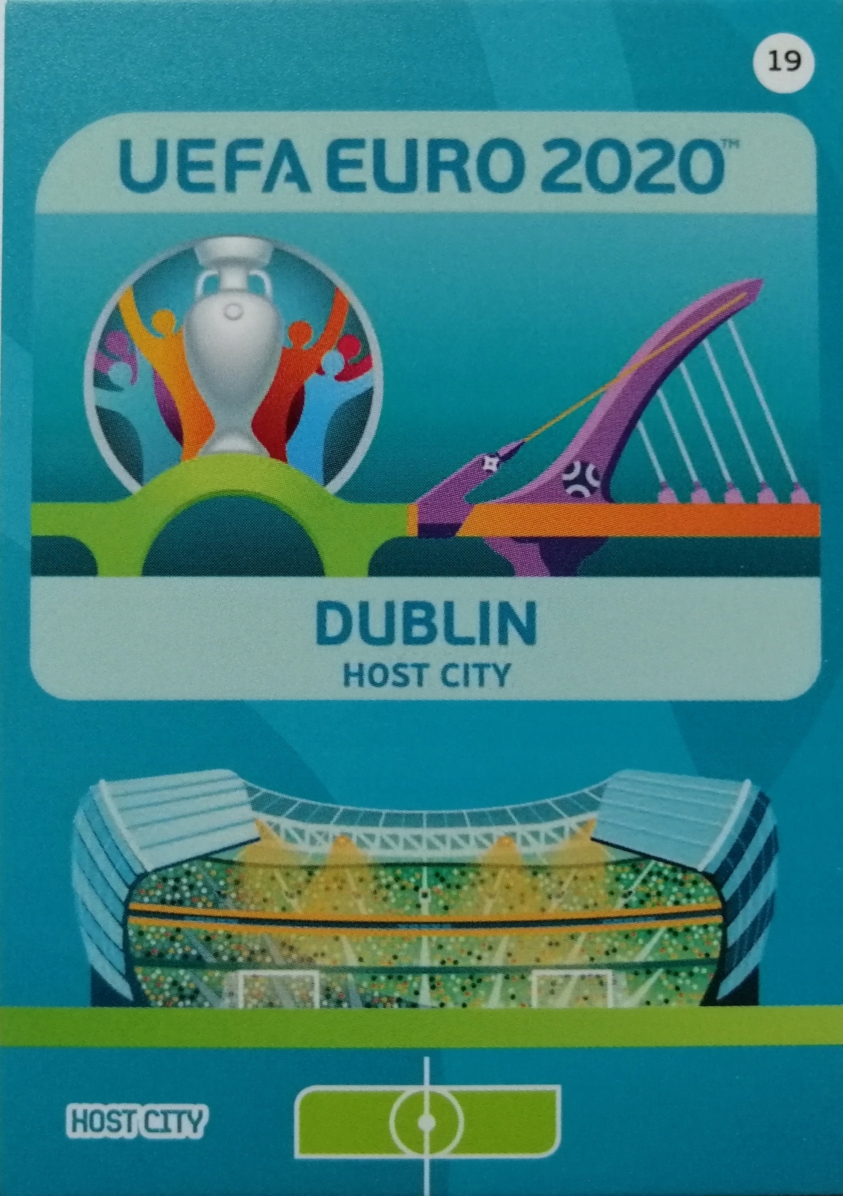 Panini Euro 2020 Host City 19 Dublin
