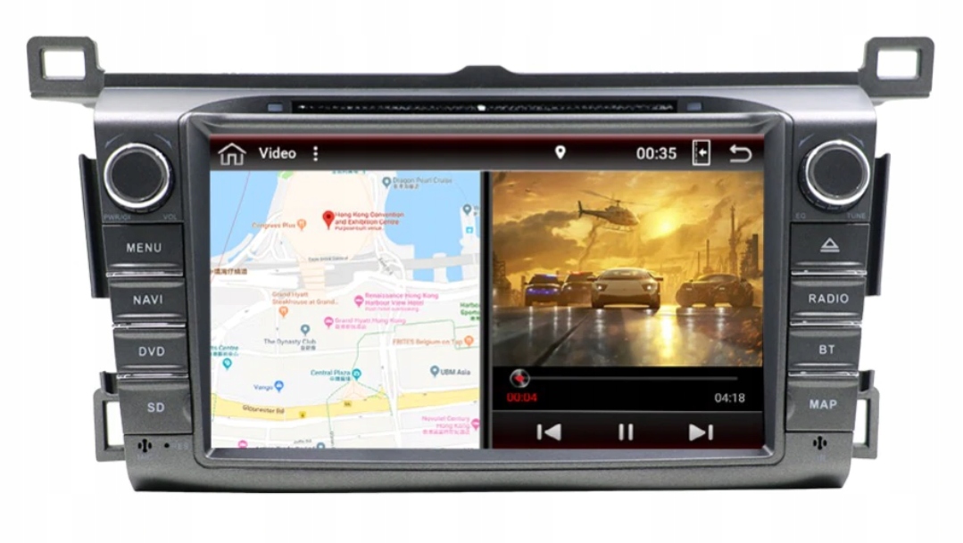 RADIO ANDROID DVD Toyota RAV4 2013-18 4/64GB