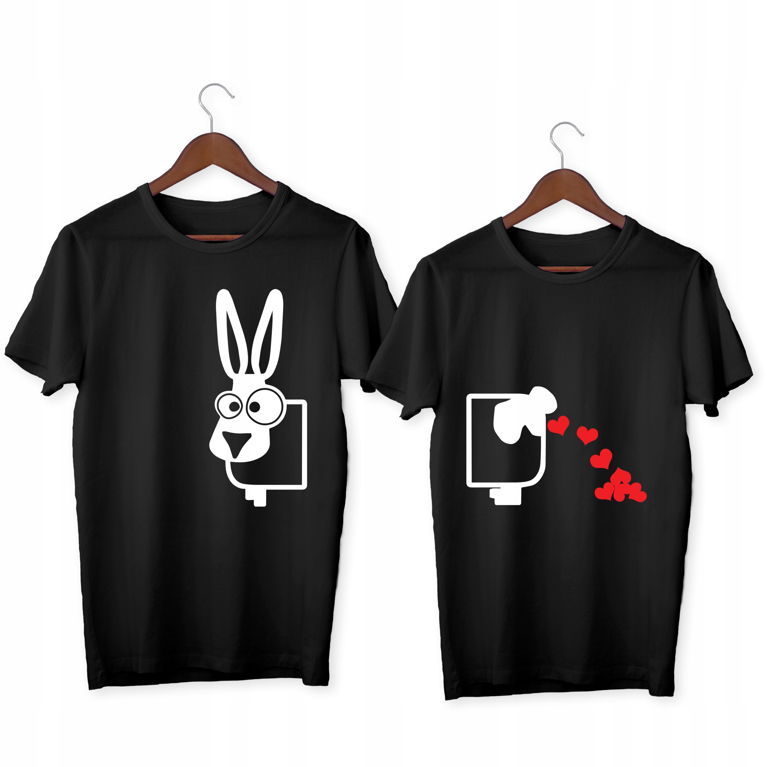 

Koszulka Śmieszna Z Królikiem Królik Dla Pary Hit