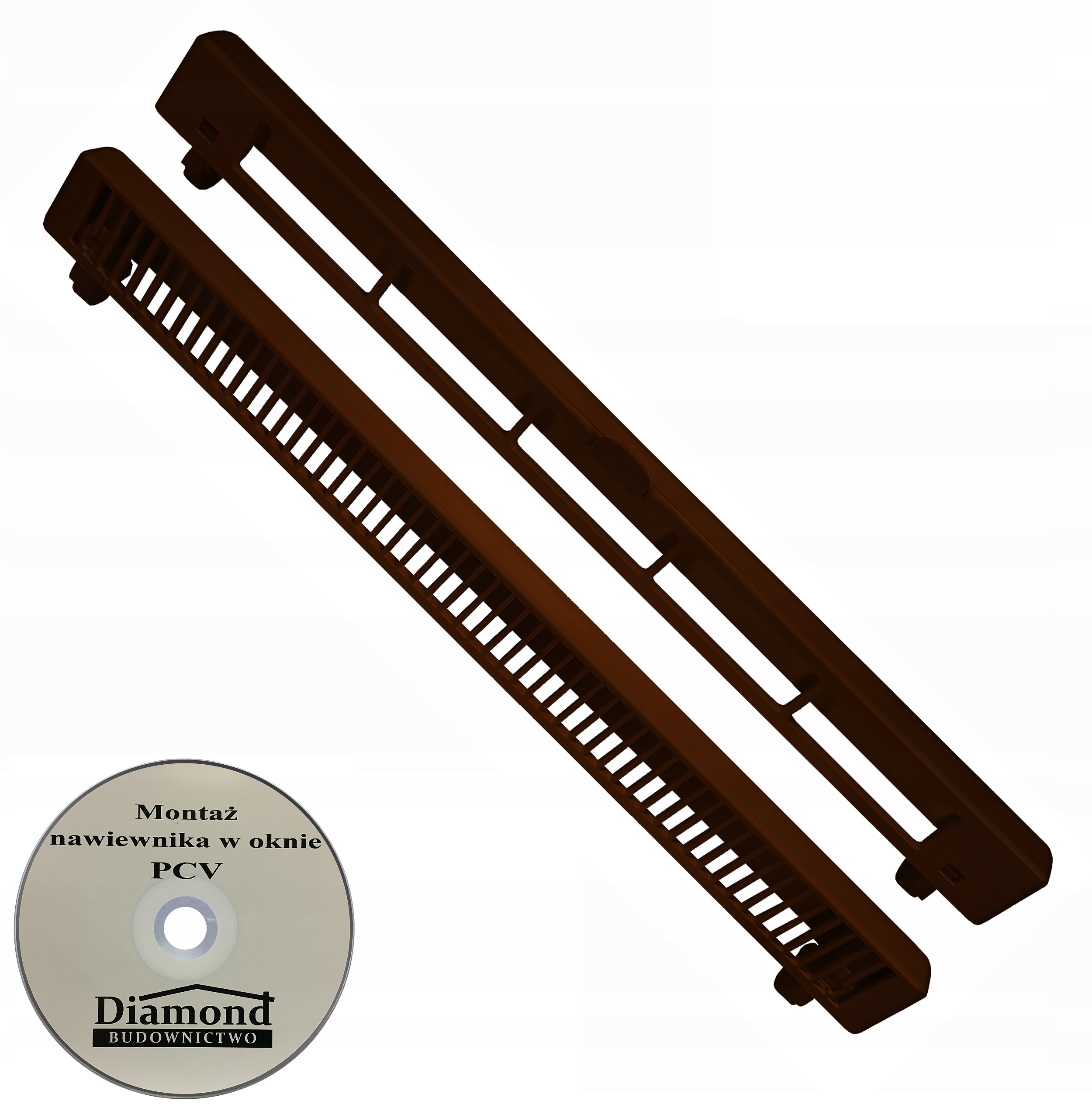 Nawiewnik ciśnieniowy Slimline 2000 CIEMNY BRĄZ