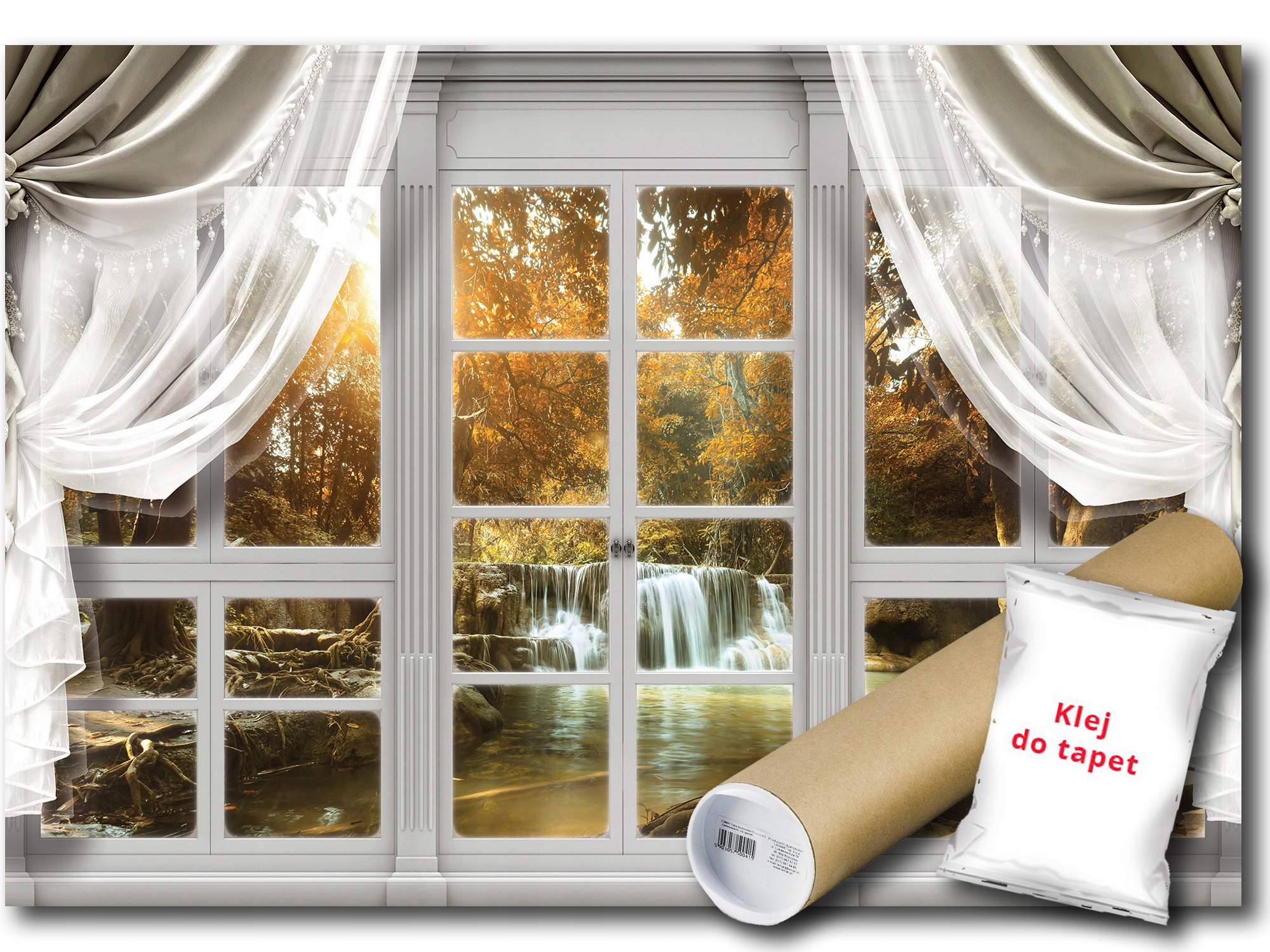 

Fototapeta Widok Wodospad 18C F3XL 416x254 F10621
