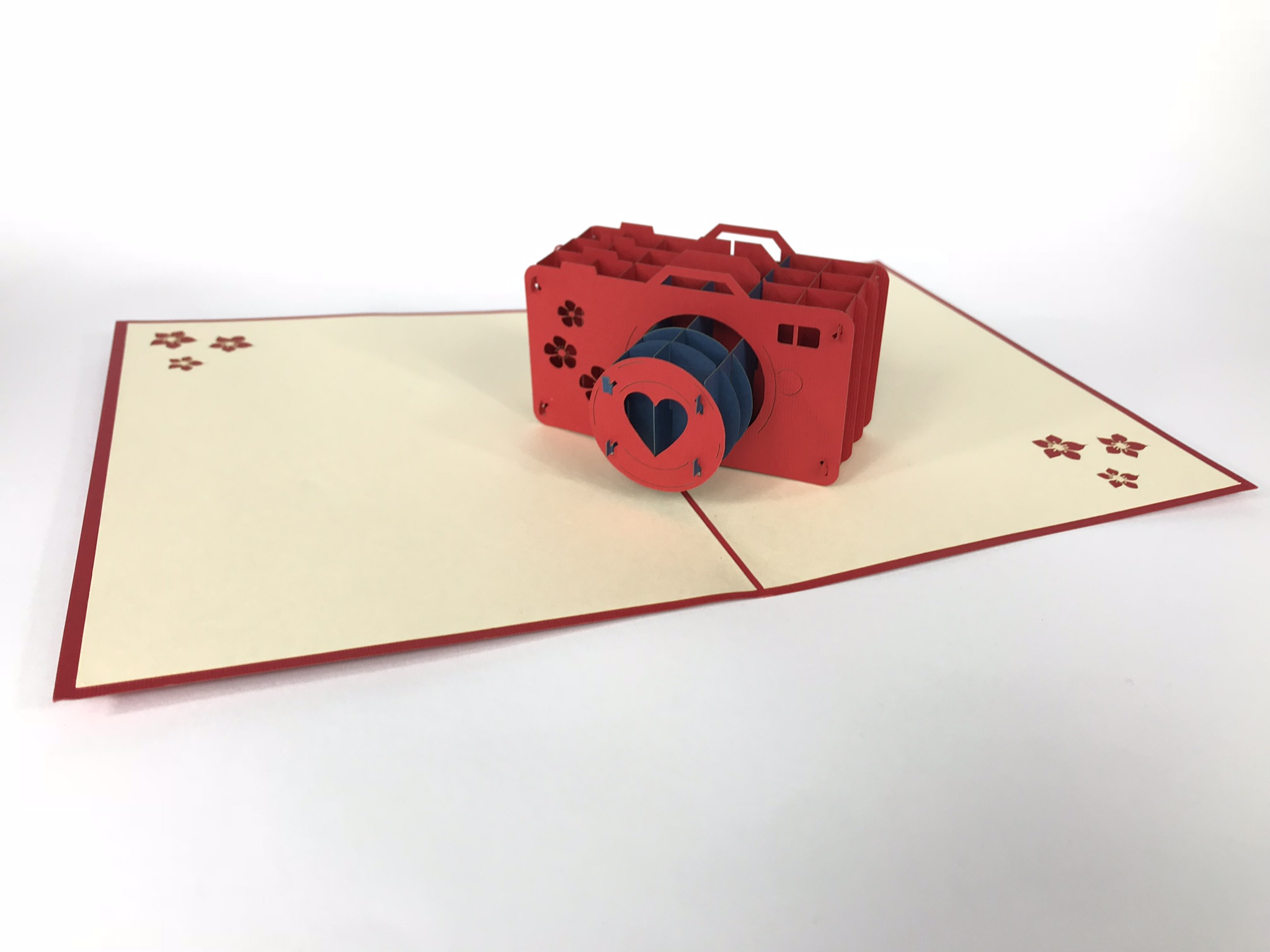 Milostný fotoaparát 3D přání k Valentýnu Výročí Svatební Hostina Dárek