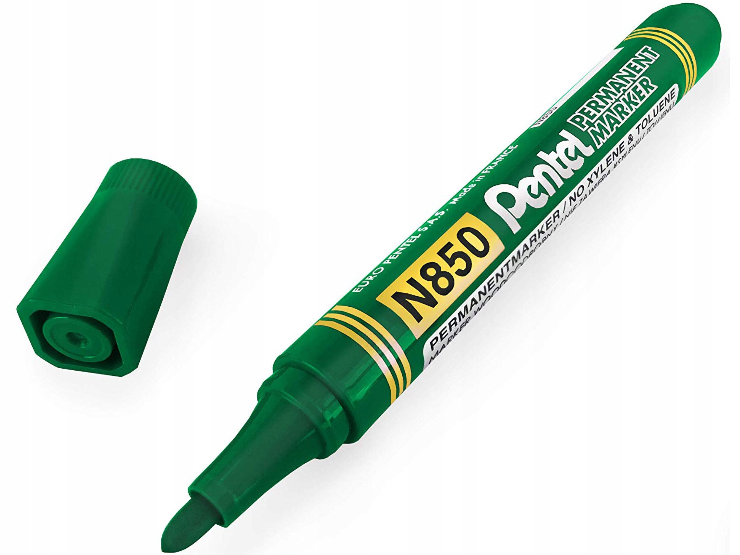 

Marker permanentny Pentel N850 okrągły zielony