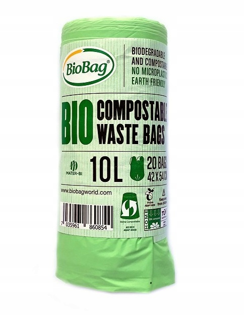 

Worki Biodegradowalne i Kompostowalne 10 L 20 szt.