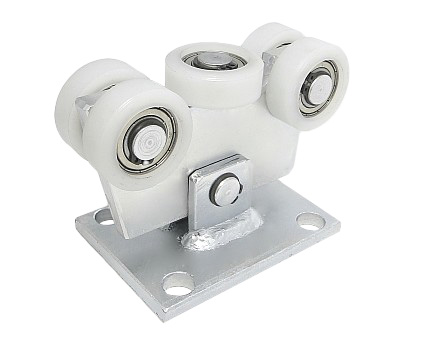 

50x50X2,5 Wózki Bramowe Rolki Bramy Przesuwnej