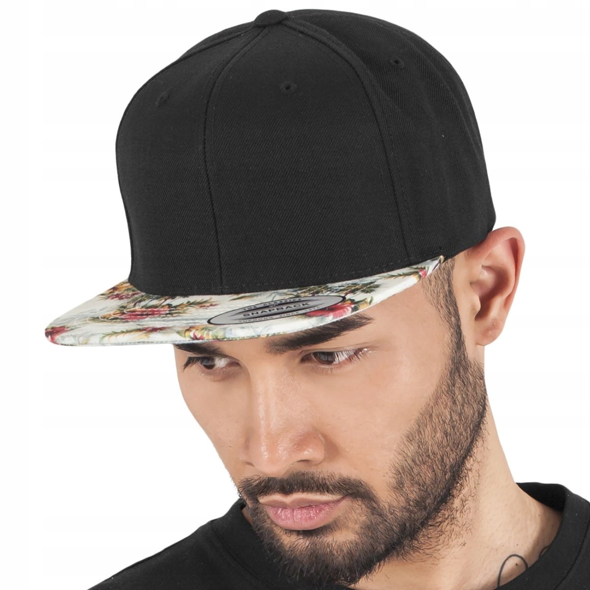 

Czapka Z Daszkiem Snapback Flexfit Kwiaty