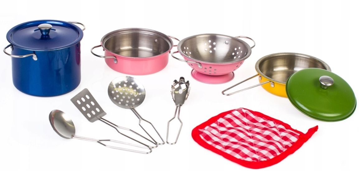 LT83 КАСТРЮЛИ ДЛЯ КУХНИ ДЛЯ ДЕТЕЙ БОЛЬШИЕ МЕТАЛЛИЧЕСКИЕ