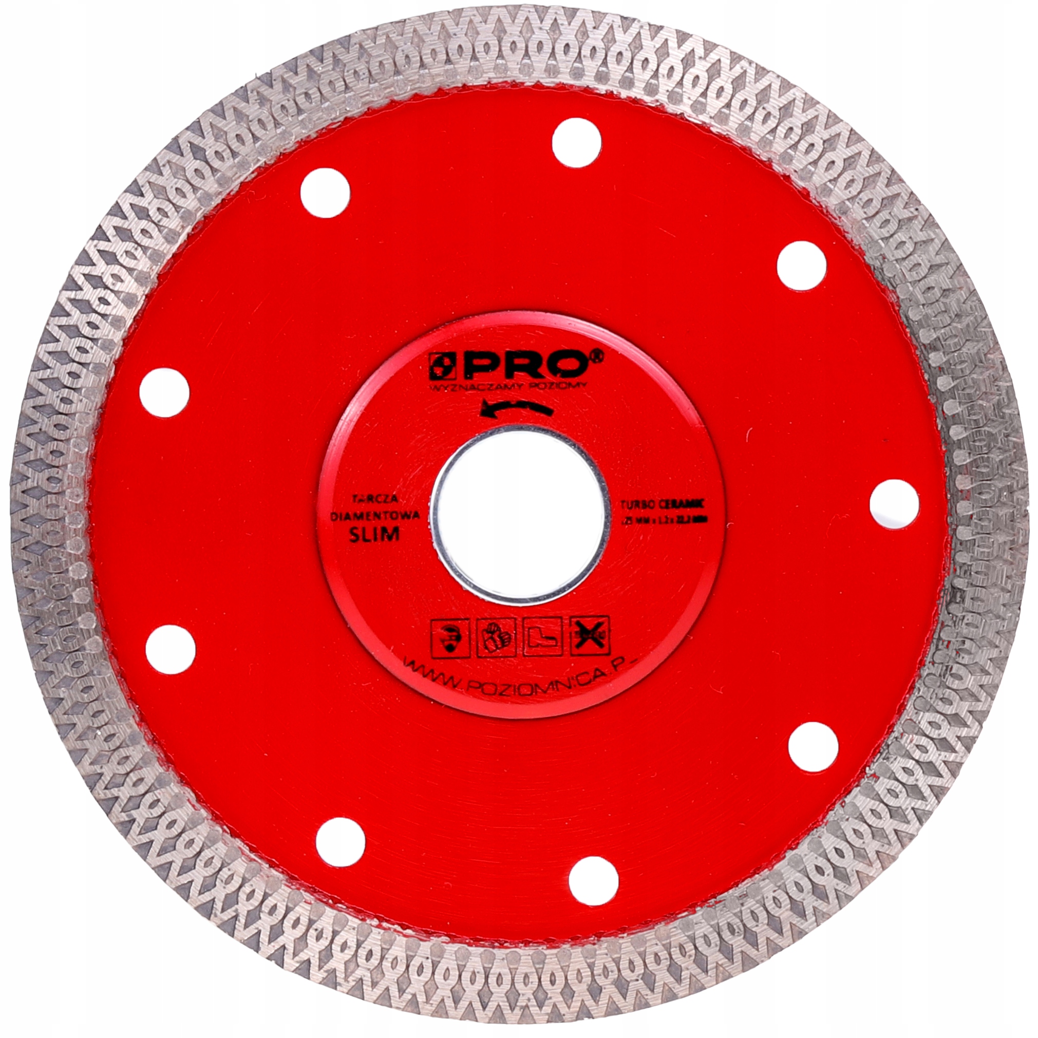 

Tarcza Diamentowa Cienka Gresu Glazury 125mm 'pro'