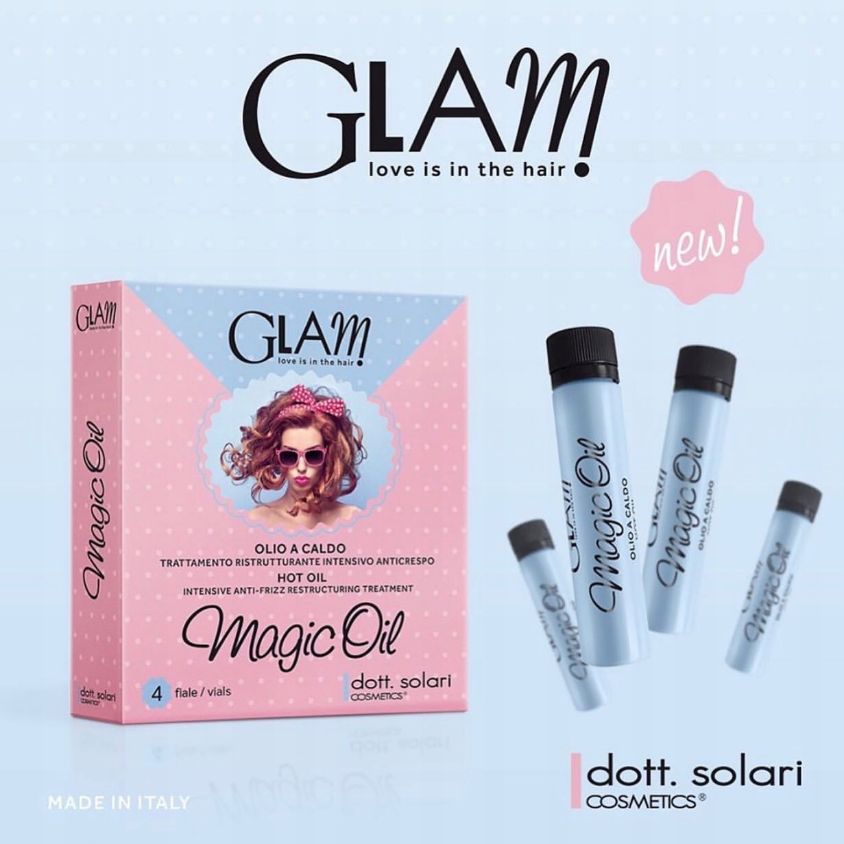 DOTT.SOLARI GLAM SMOOTH MAGIC HOT OIL 4x10ml Marka Dott. Solari