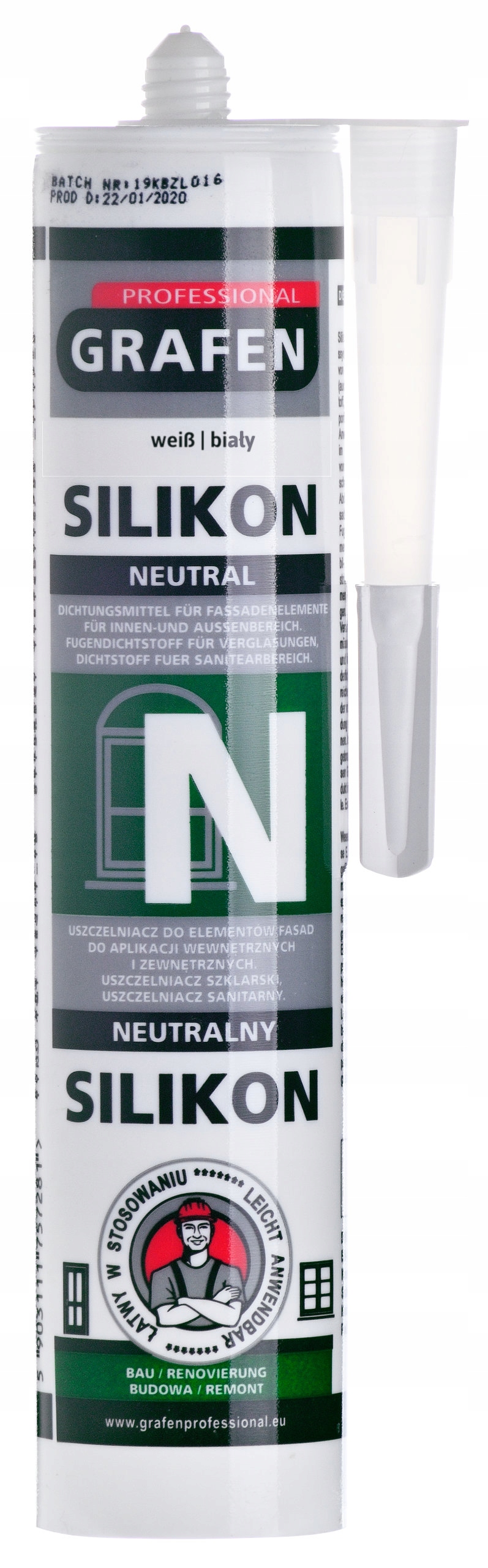 

Silikon Neutralny Biały Bezzapachowy 280ml