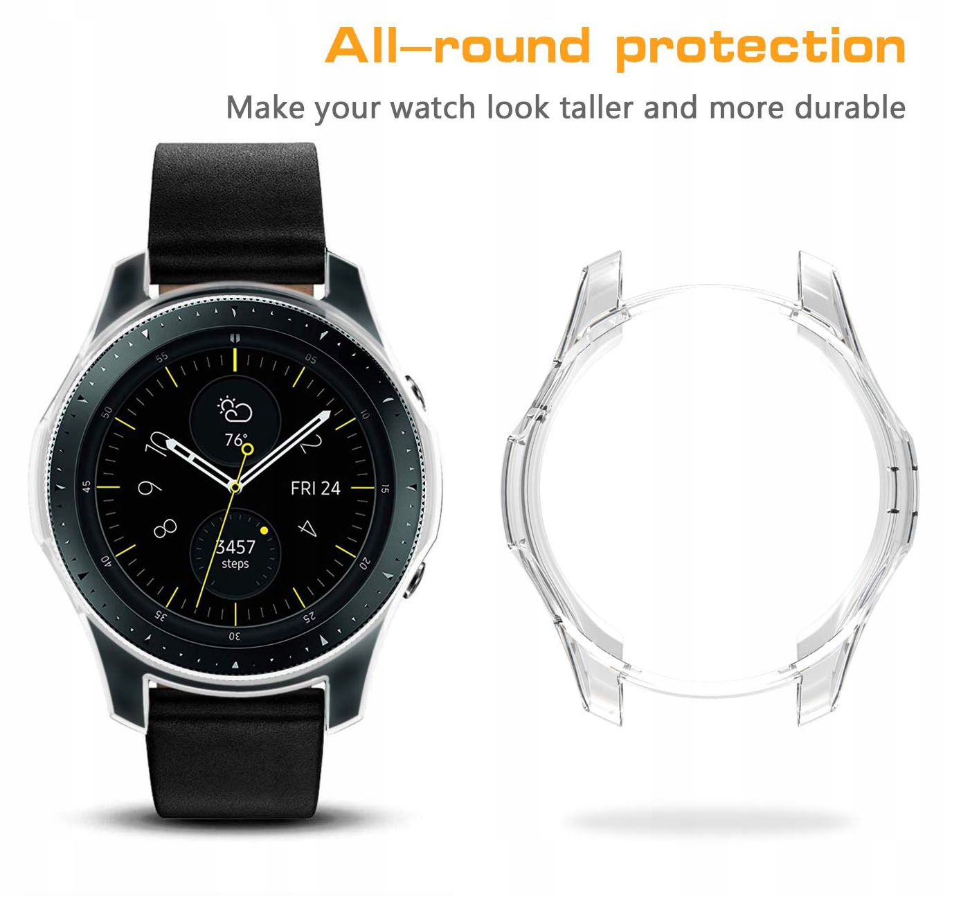 PRZEZROCZYSTE ETUI CASE SAMSUNG GALAXY WATCH 42mm Marka Inna