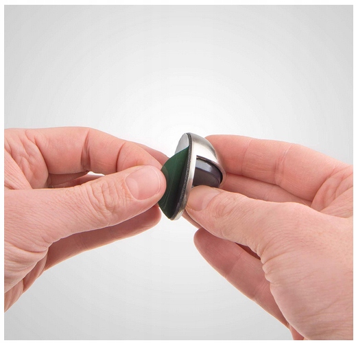 ODBOJNIK ODBÓJ DRZWIOWY PRZYKLEJANY SATYNA STOPER Marka inna