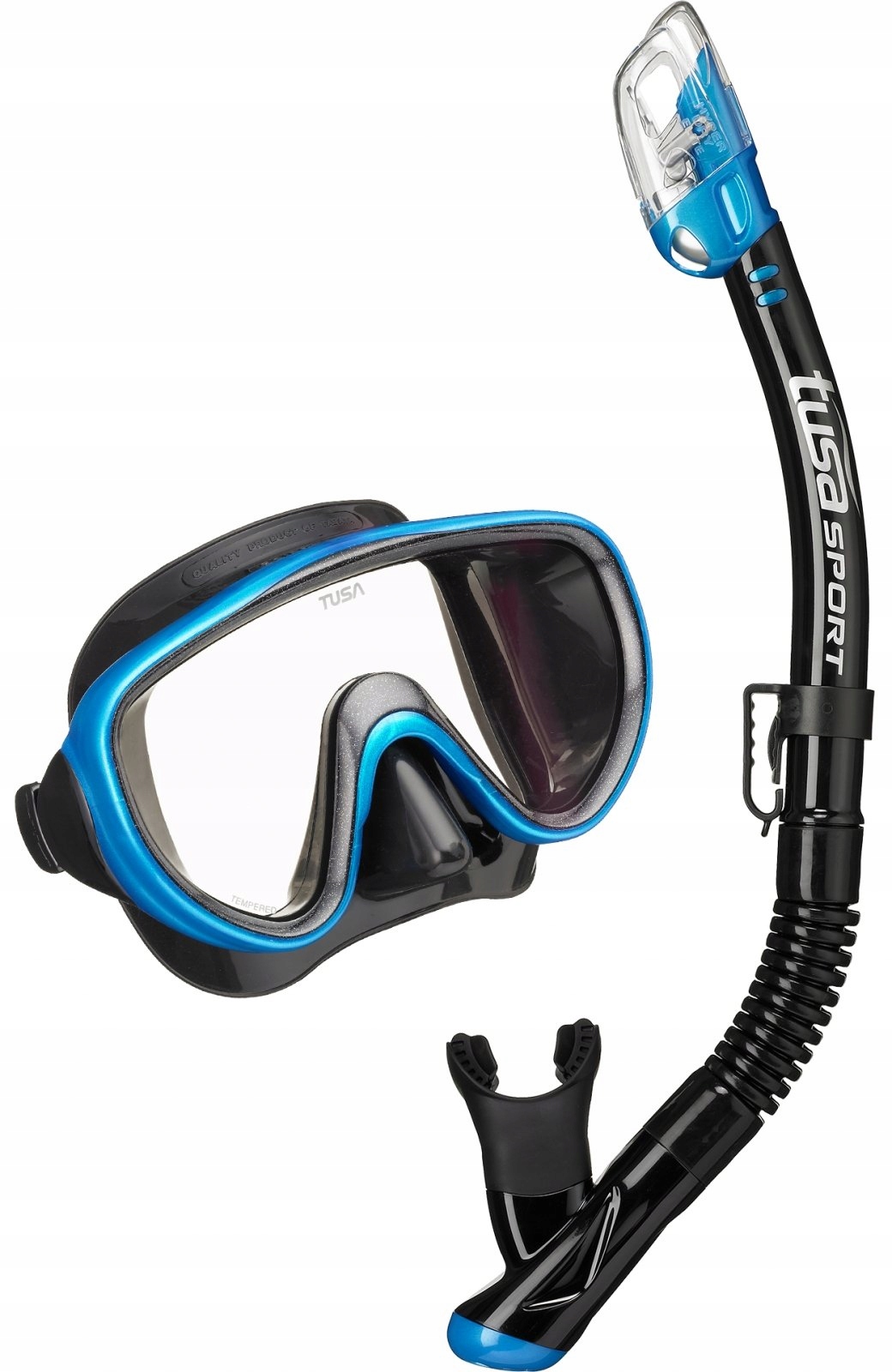 Zestaw do nurkowania Tusa Serene UC-1625 Qb czarno-niebieski
