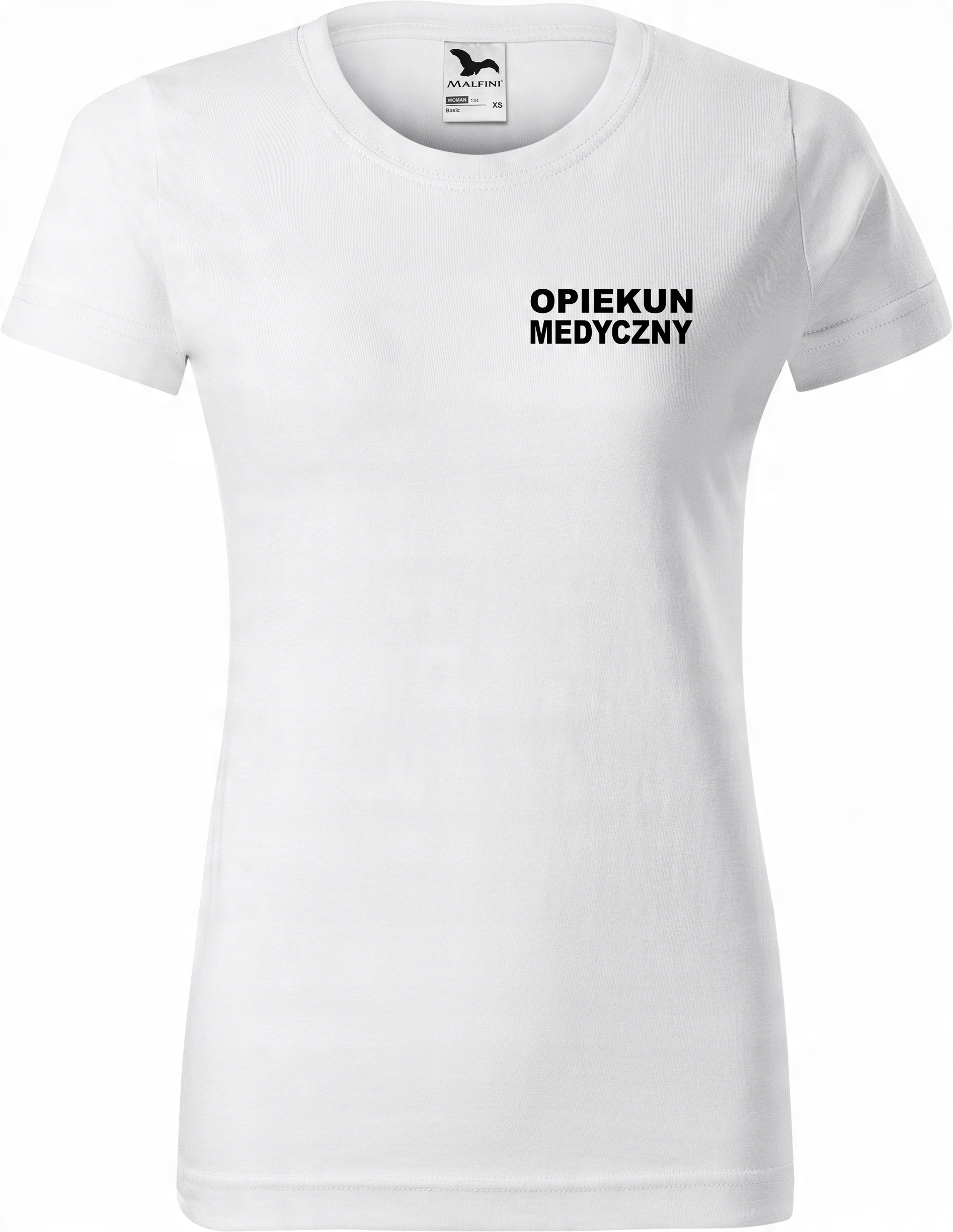 

Koszulki T-shirt medyczne Opiekun Medyczny Biała