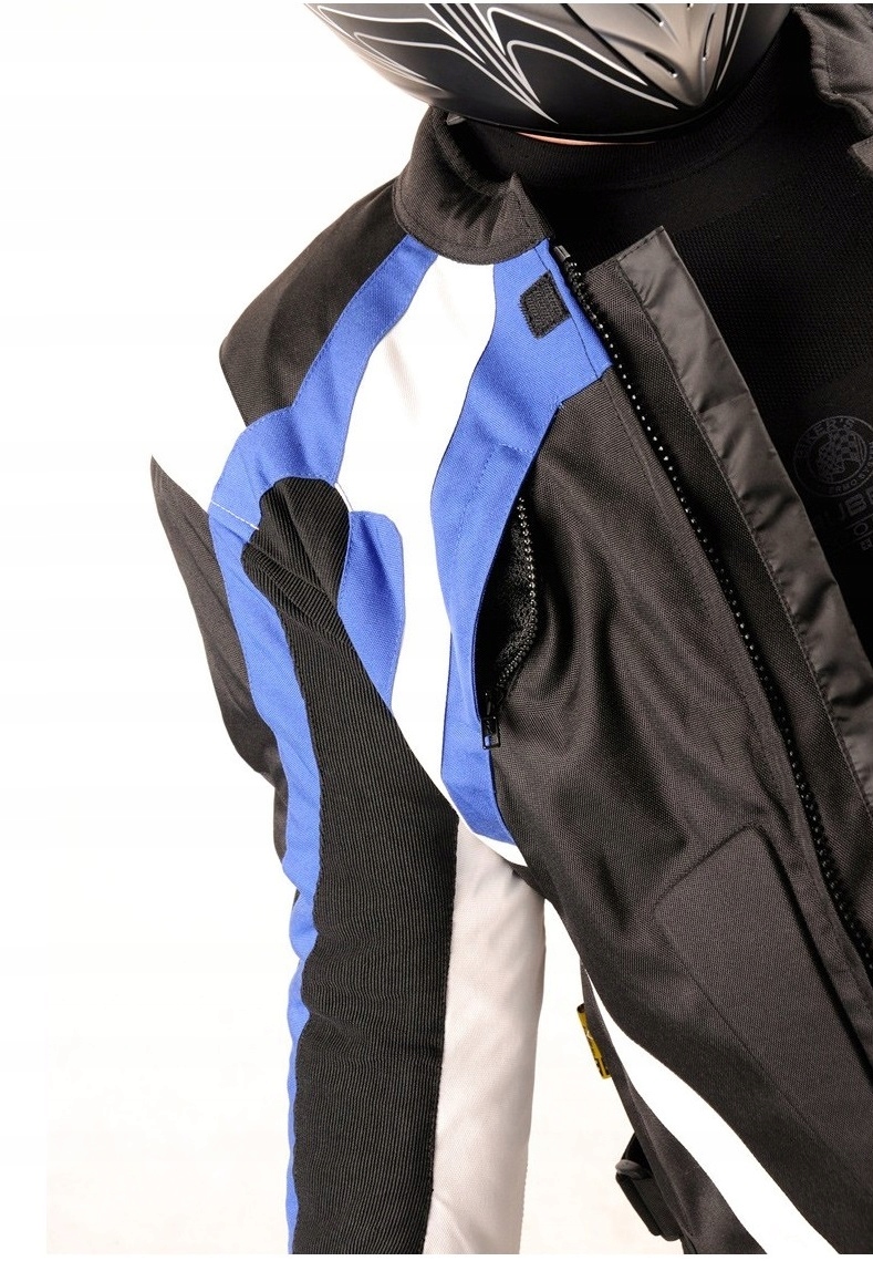 KURTKA Z GARBEM+SPODNIE KOMPLET TEKST. KOM026 XL Typ Dwuczęściowe