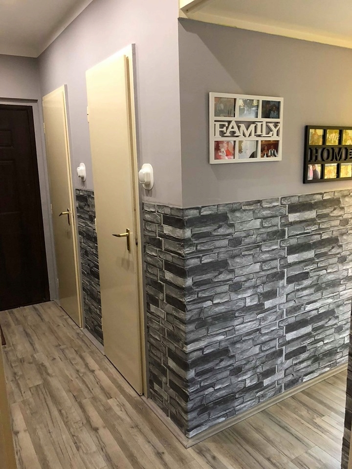 Ścienne Panele ŁUPEK KAMIEŃ 3D PCV STONE GREY Kod producenta 1