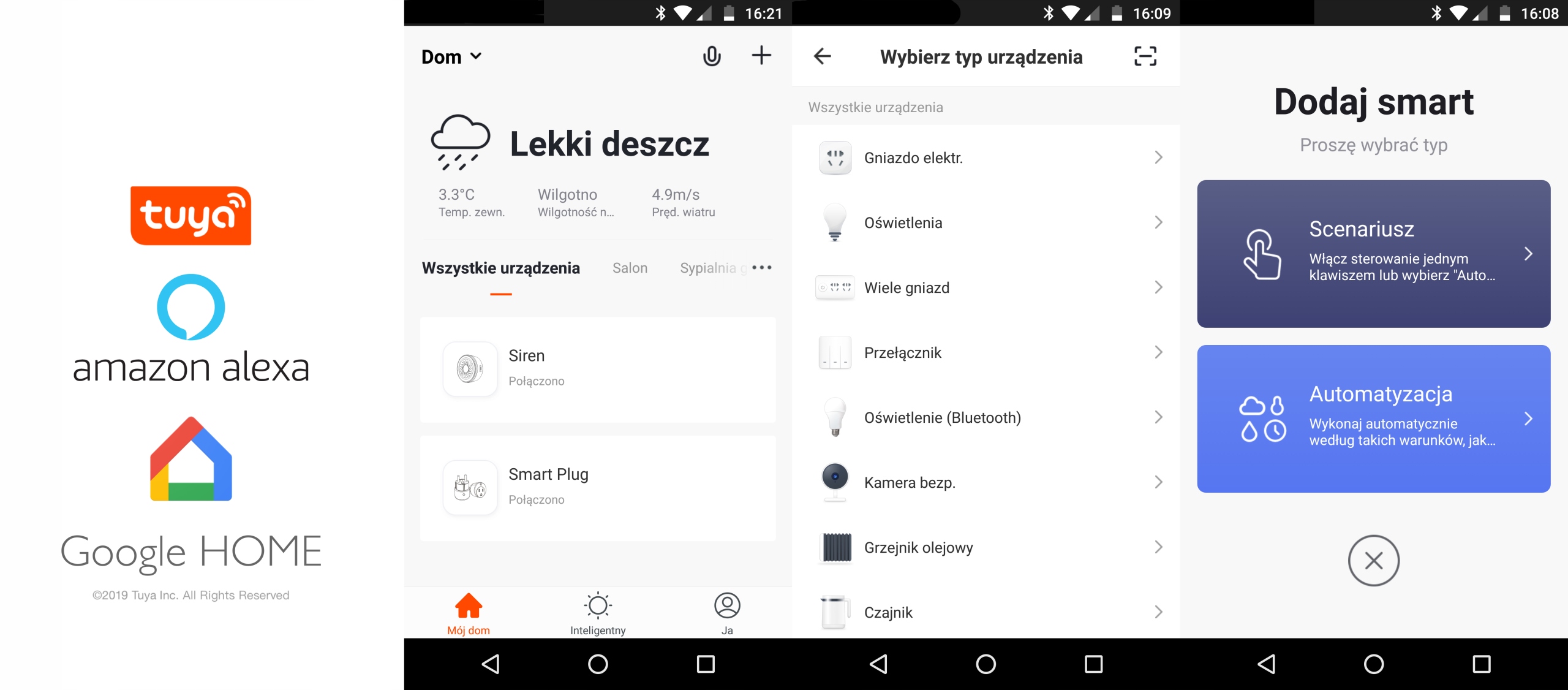 Czujnik detektor ruchu i światła PIR LUX WiFi TUYA EAN (GTIN) 5903794124134