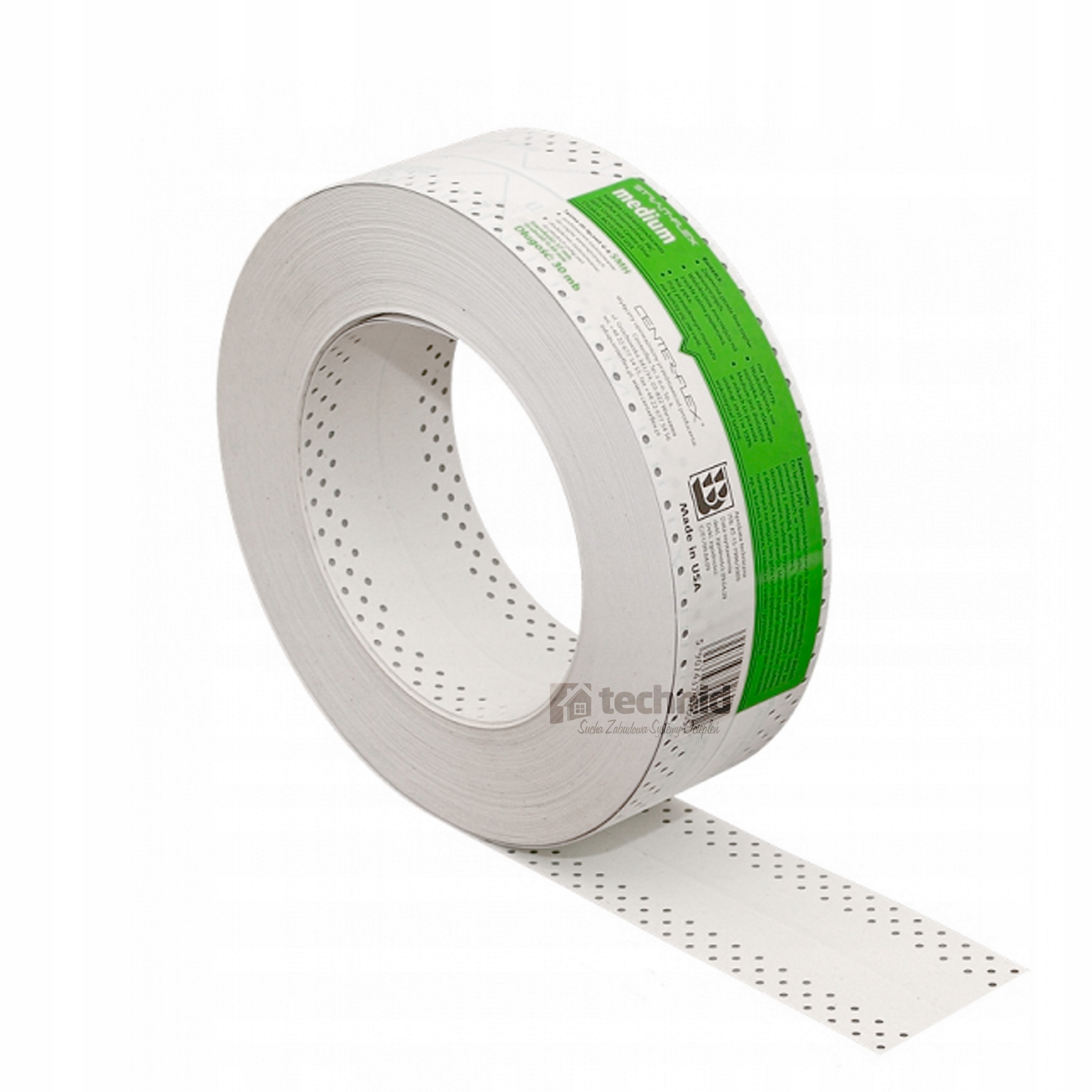 Taśma Amerykańska Medium do płyt gipsowych 30mb