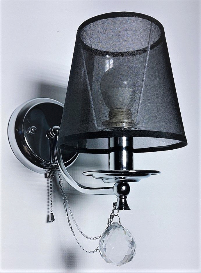 KINKIET ŚCIENNY ABAŻURY CHROM MORENO 1 NOWOŚĆ EAN (GTIN) 5902150106111