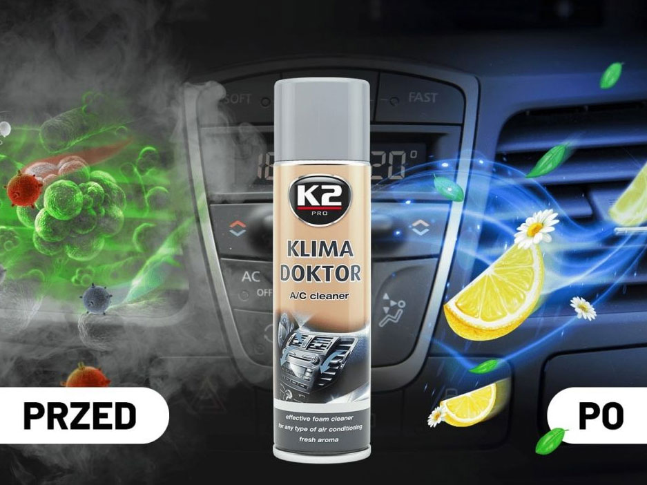 K2 KLIMA DOKTOR + KLIMA FRESH (K222FL+W100) ZESTAW Producent K2