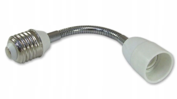 

Adapter Przedłużka Żarówki Led E27 Na E14 20CM