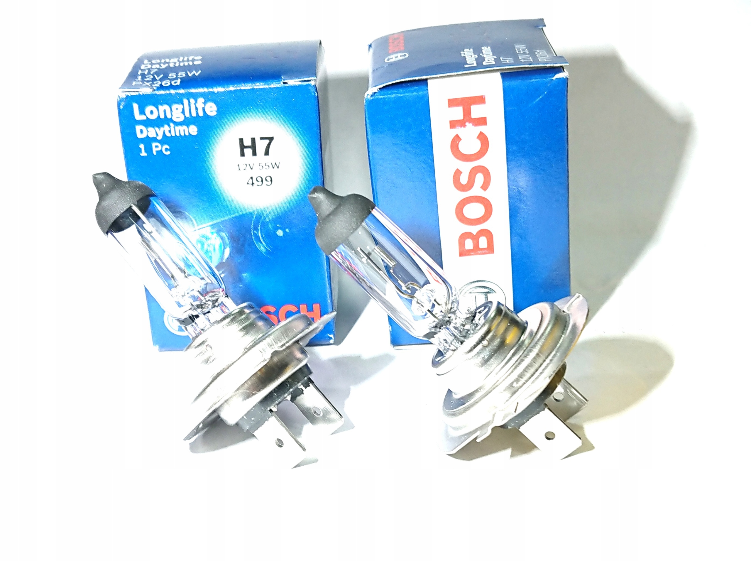 

2X Żarówka H7 Bosch Long Life Reflektor 12V 55W