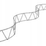 Ocelová vzdálenost mezi výztuží Zet 180 mm 1,2 Mb