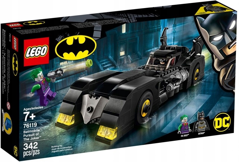 Lego 76119 Heroes Batmobile v honbě za Jokem