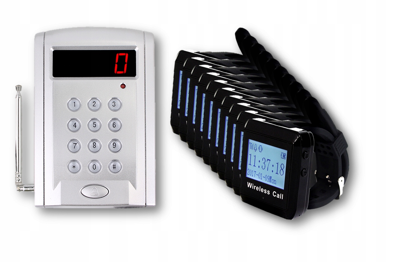 System Przyzywowy RESTAURACJI wzywanie kelnera 10