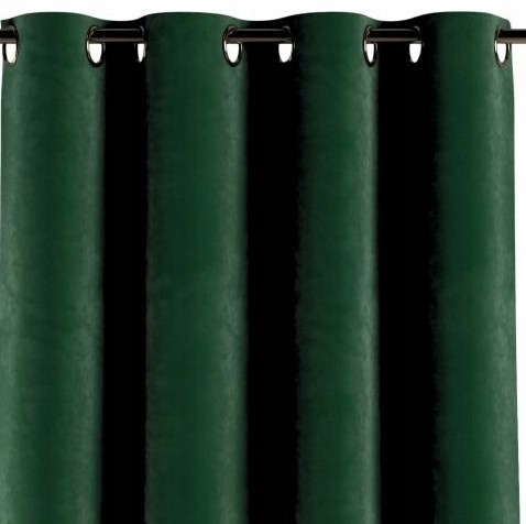 

Zasłona Velvet Welur ZAMSZ145x250 zieleń butelkowa