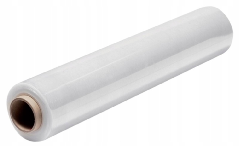 FOLIA STRETCH 3KG STRECZ BEZBARWNA CIENKA TULEJA