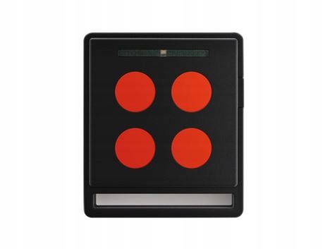 

Nice Home ECCO5BO pilot 4-kanałowy czarno-pomarań.