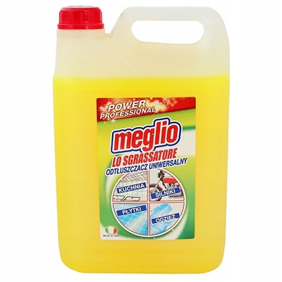 

Płyn odtłuszczacz Meglio karnister zapas lemon 5L