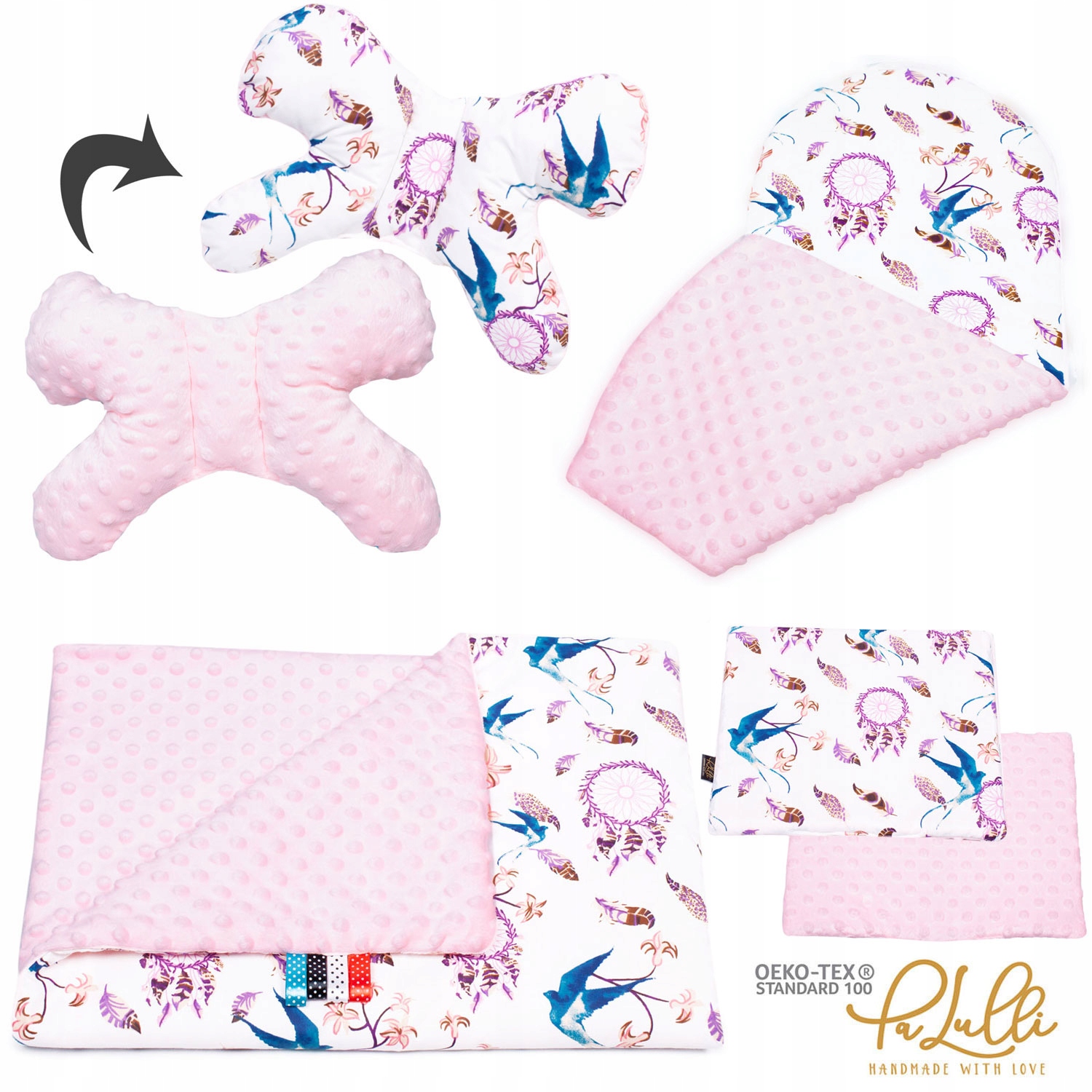 PALULLI KOKON GNIAZDO MOTYLEK KOCYK KOJEC 5 ELEMEN Liczba elementów 5 szt.