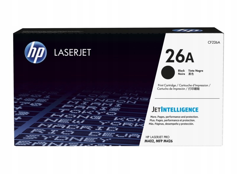 

Toner org. Hp 26A Black CF226A M402 M426 M426dw