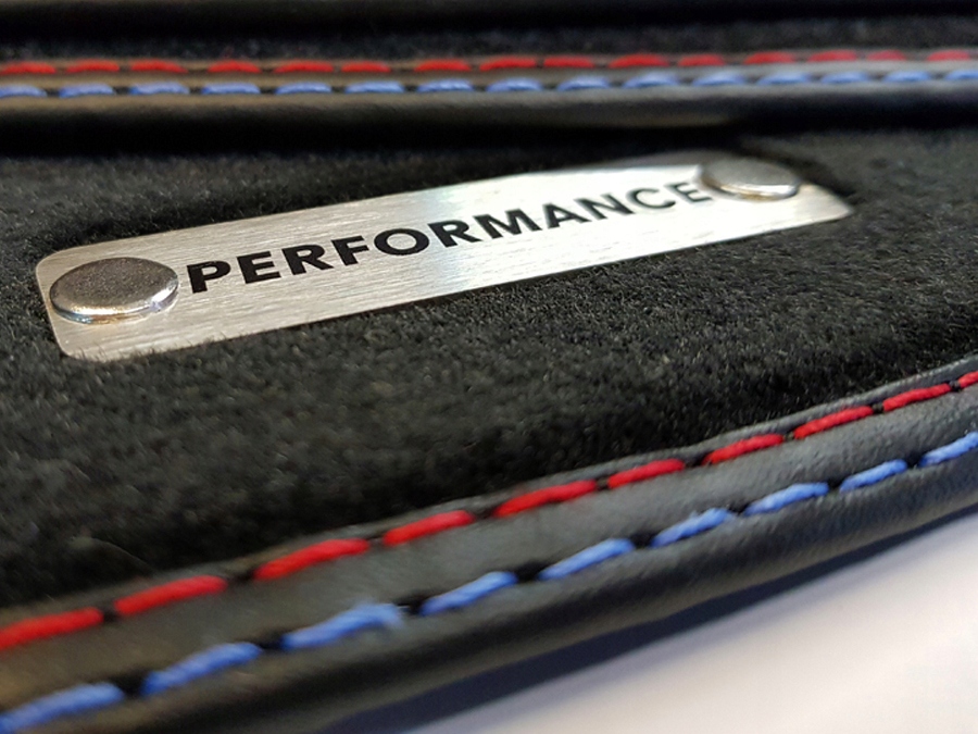 

Bmw 5 E60 E61 Dywaniki Welurowe+logo Performance