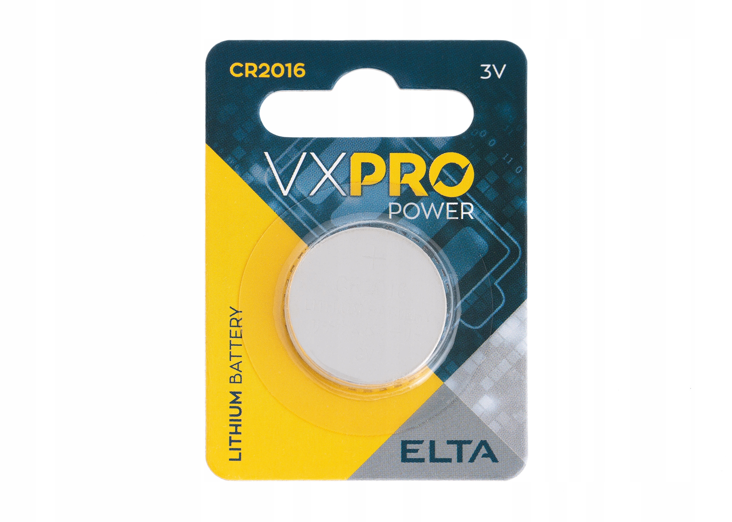 

Baterie Litowa Elta VX Pro CR2016 3V