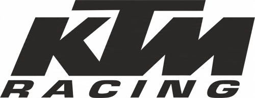 

Ktm Racing naklejka 10 x 3,8 cm