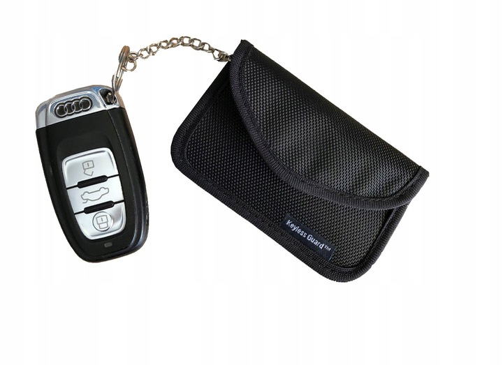 ETUI NA KLUCZYKI SAMOCHODOWE PUDEŁKO KEYLESS ZABEZPIECZENIE AUTA PROTECTOR
