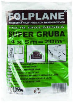 

Folia Malarska Ochronna Gruba 4X5M 0,9KG