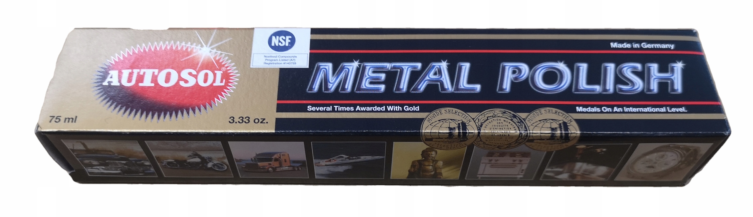 

Autosol Metal Polish pasta polerska do metalu 75ml