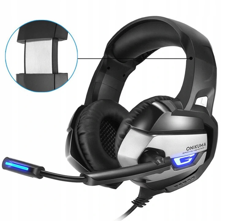 SŁUCHAWKI GAMINGOWE GRACZA LED ONIKUMA PS4 PC K5 Kod producenta ESPORT K SERIES