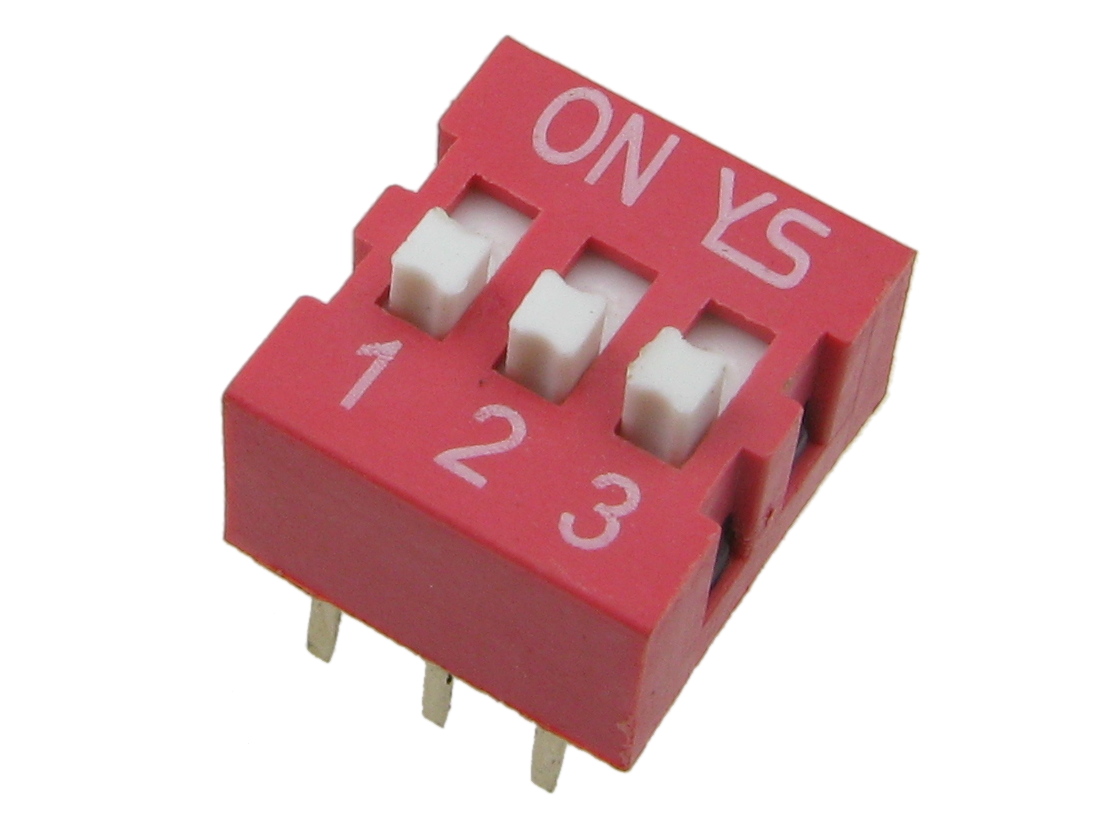 Przełącznik Dip switch x3